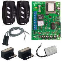 Central Placa de Comando P1000 Ipec Motor Deslizante Compativel Mx30 Kx30 Controles Capacitor de Partida 12UF Sensores