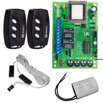 Central Placa de Comando Portão Basculante Garen Controles Capacitor 12UF