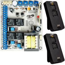 Central Placa Motor Pivotante Dupla 5t + 2 Controles Zap Ppa Central Placa Motor Pivotante Dupla 5t + 2 Controles Zap Ppa
