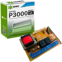 Central placa portão p3000 full st garen unisystem ipec