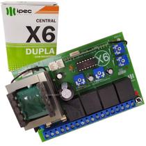 Central Placa X6 Dupla Motor Portão Pivotante Bivolt Ipec Central Placa X6 Dupla Motor Portão Pivotante Bivolt Ipec