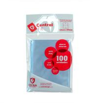 Central Shield Fit Sleeves Transparentes 66x91mm - 100 Unidades