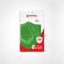 Central Shield Matte 100 un Para Cartas Pokémon Magic Verde Central Shield Matte 100 un Para Cartas Pokémon Magic Verde