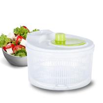 Centrífuga de Saladas Manual 3L Seca Rápido e Sem Esforço Cozinha Prática