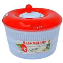 Centrífuga e secadora de saladas/verduras manual com cesto