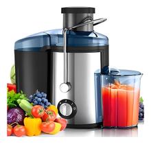 Centrífuga Frutas Suco Vitaminas Legumes Espremedor luxo inox - Vijoli