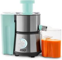 Centrífuga Juicer Compacta Dash Fácil Limpeza, 2 Velocidades, Alimentador 2, Inox - Aqua