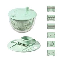 Centrífuga Manual De Salada Secador Verduras + Acessórios
