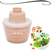Centrífuga Seca Saladas e Fatiadora de Legumes Elétrica Carregamento USB Salada Verduras Legumes 230706 - Uny Gift