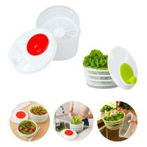 Centrifugador Manual para Secar Salada Escorredor Removível Centrifugador Manual para Secar Salada Escorredor Removível