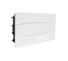 Centrinho brum pvc embutir branco 12 disjuntores Centrinho brum pvc embutir branco 12 disjuntores