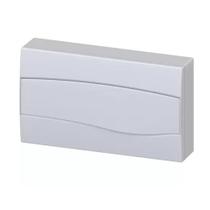 Centrinho brum pvc sobrepor branco 18 disjuntores