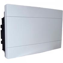 Centrinho Eletromar Pvc Embutir Para 18 Disjuntor Sem Barramento Branco Centrinho Eletromar Pvc Embutir Para 18 Disjuntor Sem Barramento Branco