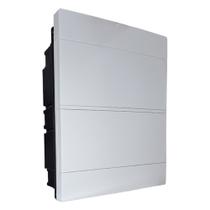 Centrinho Eletromar Pvc Embutir Para 24 Disjuntor Sem Barramento Branco Centrinho Eletromar Pvc Embutir Para 24 Disjuntor Sem Barramento Branco