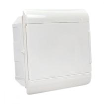 Centrinho Steck Pvc 08 Disjuntor Din Embutir Branco