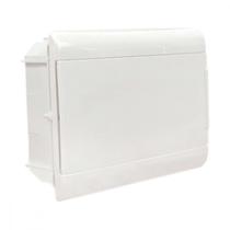 Centrinho Steck Pvc 12 Disjuntor Din Embutir Branco Centrinho Steck Pvc 12 Disjuntor Din Embutir Branco