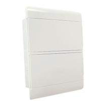 Centrinho Steck Pvc 24 Disjuntor Din Embutir Branco Centrinho Steck Pvc 24 Disjuntor Din Embutir Branco