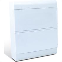 Centrinho Steck Pvc 24 Disjuntor Din Sobrepor Branco Centrinho Steck Pvc 24 Disjuntor Din Sobrepor Branco