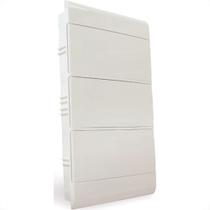 Centrinho Steck Pvc 36 Disjuntor Din Embutir Branco Centrinho Steck Pvc 36 Disjuntor Din Embutir Branco