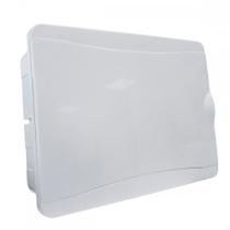 Centrinho Steck Pvc Embutir Branco Diamant Conectividade Vdi (Voz / Dados / Imagem)