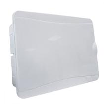 Centrinho Steck Pvc Embutir Branco Diamant Conectividade Vdi (Voz / Dados / Imagem)
