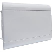 Centrinho Steck Pvc Embutir Branco Para 12 Disjuntores Din Sem Barramento