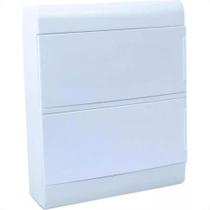 Centrinho Steck Pvc Sobrepor Branco Para 24 Disjuntores Din Sem Barramento Centrinho Steck Pvc Sobrepor Branco Para 24 Disjuntores Din Sem Barramento