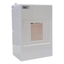Centrinho Steck Pvc Sobrepor Branco Para 4 Disjuntores Din - Ssct4 Centrinho Steck Pvc Sobrepor Branco Para 4 Disjuntores Din - Ssct4