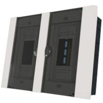 Centrinho Taf Pvc 12/16 Disjuntor Branco/Fume Emb