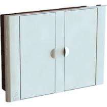 Centrinho Taf Pvc Embutir Com Tampa Branca 12Ul/16Din 7059 Centrinho Taf Pvc Embutir Com Tampa Branca 12Ul/16Din 7059