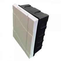 Centrinho Thompson Pvc Para Embutir 6 Disjuntores Nema / 8 Din Branco