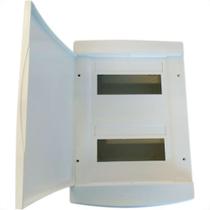 Centrinho Tigre Pvc Embutir Para 12/16 Disjuntores Com Barramento Centrinho Tigre Pvc Embutir Para 12/16 Disjuntores Com Barramento