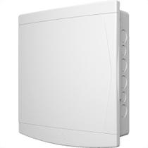 Centrinho Tigre Pvc Embutir Para 24 Disjuntores Dinsem Barramento Branco Centrinho Tigre Pvc Embutir Para 24 Disjuntores Dinsem Barramento Branco