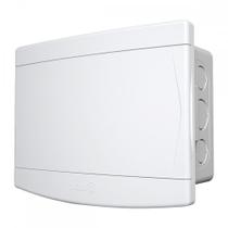 Centrinho Tigre Pvc Embutir Para 8 Disjuntores Com Barramento Branco Centrinho Tigre Pvc Embutir Para 8 Disjuntores Com Barramento Branco