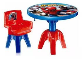 Centro Atividades Infantil Mesa Didática Herói Homem Aranha - Líder Brinquedos