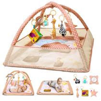 Centro de atividades Baby Play Gym Kidikools 6 em 1 com 6 brinquedos