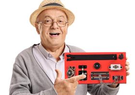 Centro de atividades do Fidget Board GeriGuard Solutions Perda de memória