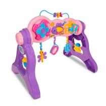 Centro De Atividades Infantil Didático Maral Play Gym Rosa com Som