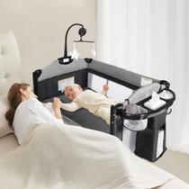 Centro de berçário Kinder King 4 em 1 com berço e trocador