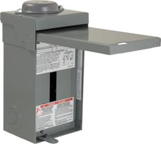 Centro de carga elétrica Schneider Electric QO24L70RBCP 70A à prova de chuva