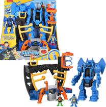 Centro de Comando Robótico do Batman e Robin - Imaginext DC Super Friends - Fisher Price - Mattel