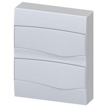 Centro de Distribuição de Sobrepor para 24 Disjuntores com Porta Opaca DIN IP40 - 096.200.044 - BRUM