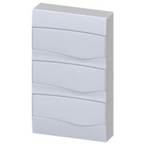 Centro de Distribuição de Sobrepor para 36 Disjuntores com Porta Opaca DIN IP40 - 096.200.045 - BRUM