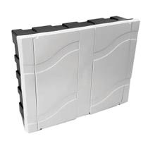 Centro de Distribuição/Quadro de Disjuntores 12 Nema ou 16 Din de Embutir com Tampa Branca Thompson