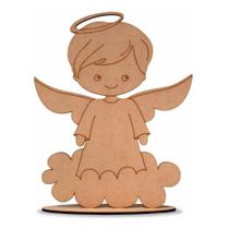 Centro de mesa anjo primeira comunhao - kit 10unidades mdf Centro de mesa anjo primeira comunhao - kit 10unidades mdf