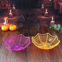 Centro De Mesa Baleiro Decoração Halloween Teia De Aranha Centro De Mesa Baleiro Decoração Halloween Teia De Aranha