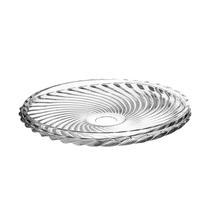 Centro de Mesa Bandeja Redonda de Vidro Fruteira Moglia 31,5cm Hauskraft