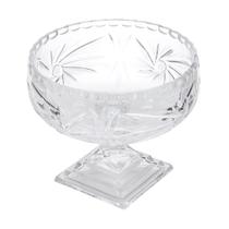 Centro de Mesa com Pé de Cristal Prima Luxo Lyor