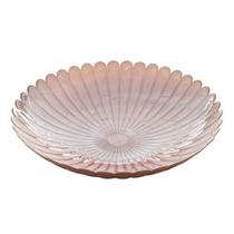 Centro de Mesa de Vidro Ibis Rose 40cm x 8,5cm - Wolff Centro de Mesa de Vidro Ibis Rose 40cm x 8,5cm - Wolff