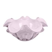 Centro De Mesa De Vidro Murano Veneza 21x21x9,5cm - Jolitex